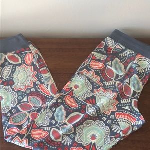 Vera Bradley nomadic floral PJ pants NWT